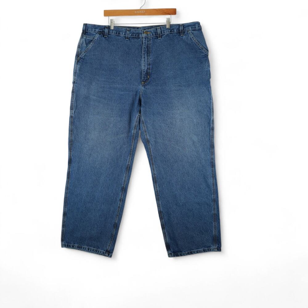Carhartt Jeans Mens 48x32 Cotton Carpenter‎ Utility Dungaree Workwear Gorpcore